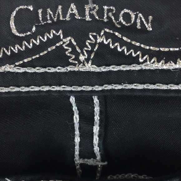 Cimarrons women's black denim Jeans see sizing in description - Picture 3 of 11